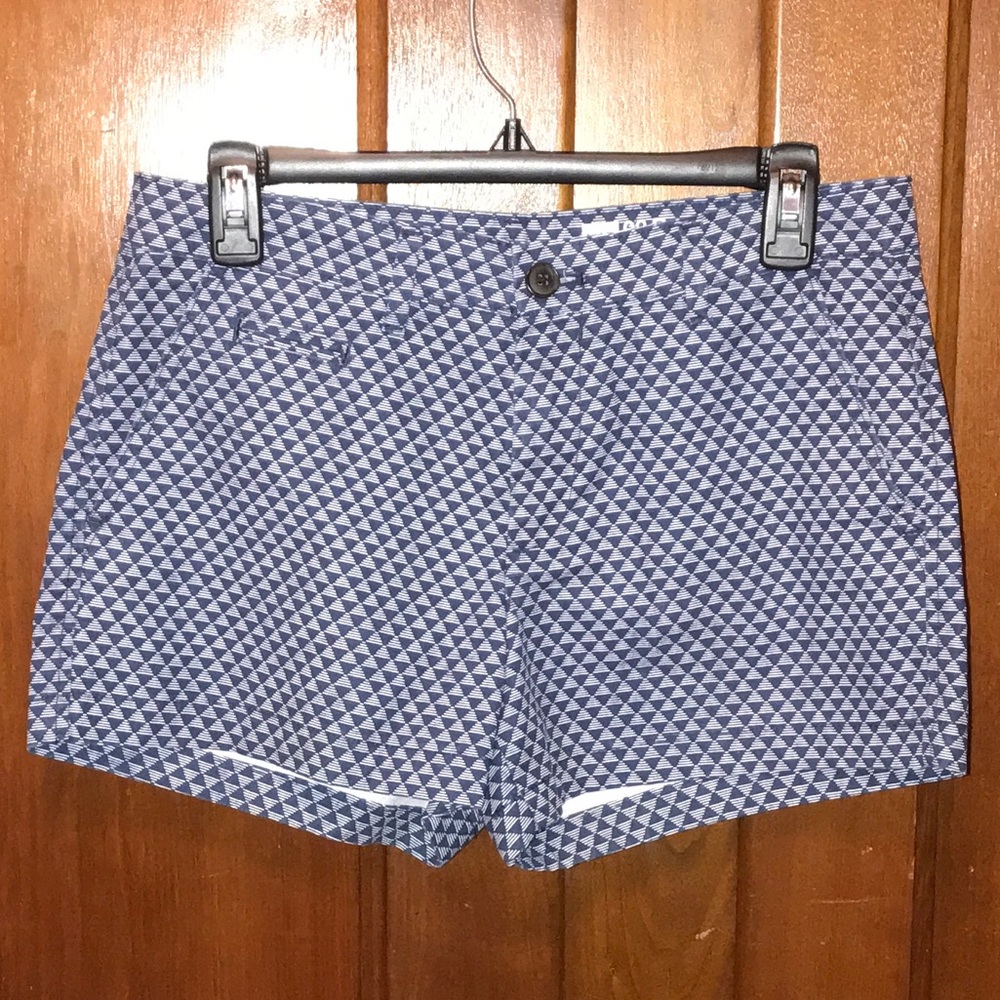 GAP Blue Diamond Geo Printed Shorts Size 02R